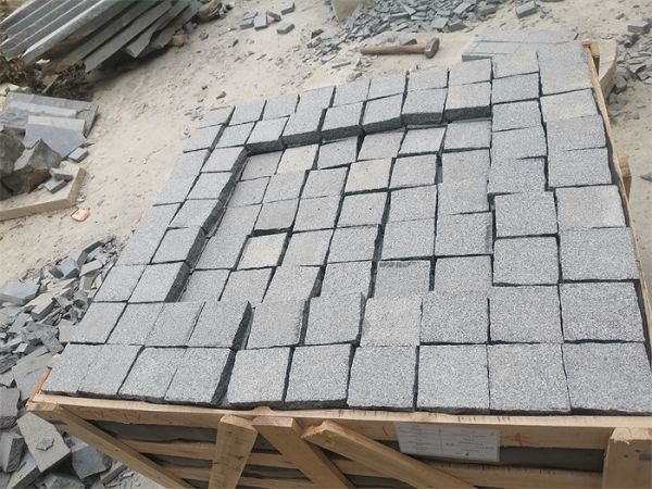 G654 cube stone for park(001)
