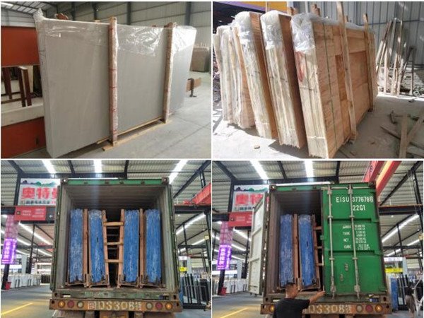 saint laurent marble slab packing loading