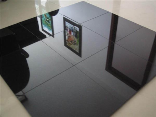 absolute black granite floor tiles