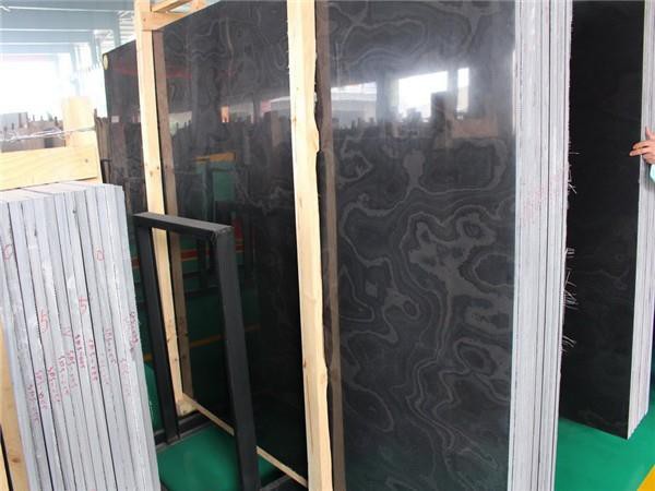 black marble slab  for floor tiles