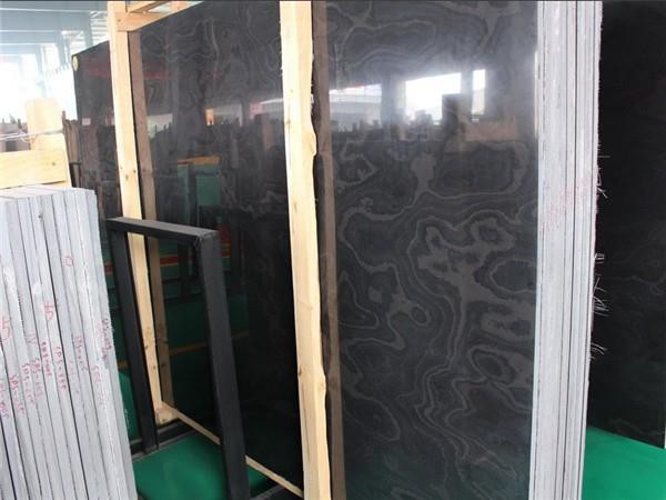 black marble slab  for floor