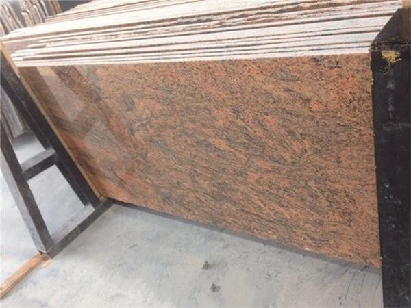 India multicolor red granite tiles