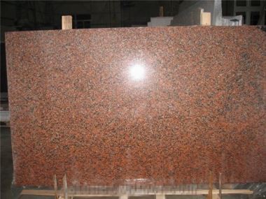 Lastre di granito rosso