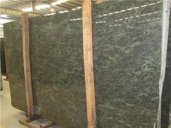 tropical green granite tile for wall