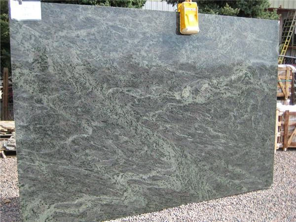 tropical green granite tile slab