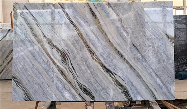 blue mabrle vanity top slab