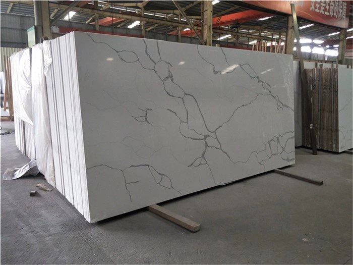 calacatta venato quartz polished slabs