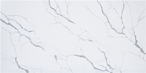 calacatta white quartz slab