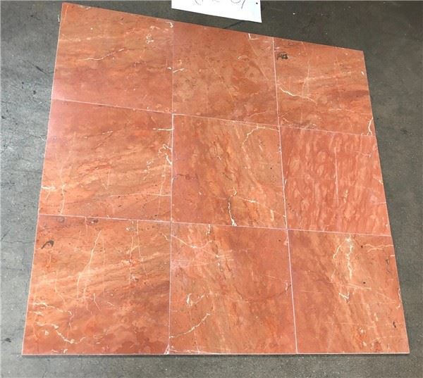 Rojo Alicante Marble Tile