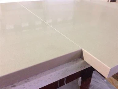 Piano di lavoro in quarzo marrone caffè