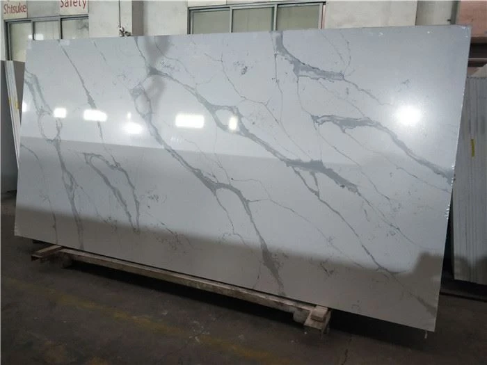 calacatta italia quartz slab