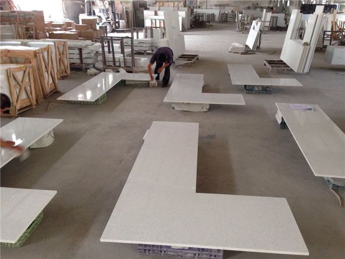 sequel quartz brilliant white kitchen top