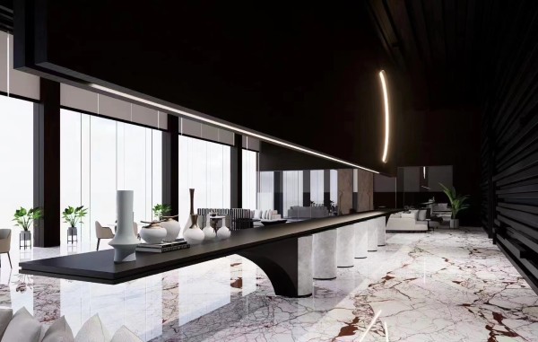 Calacatta Vagli Rosato Marble room Tiles