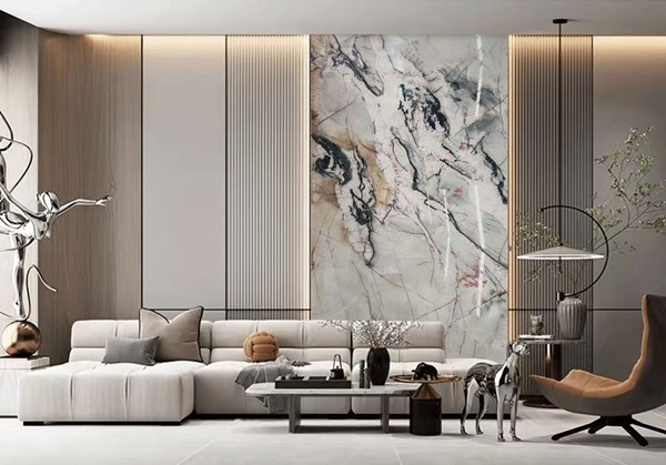 Cristallo Tiffany Quartzite Wall