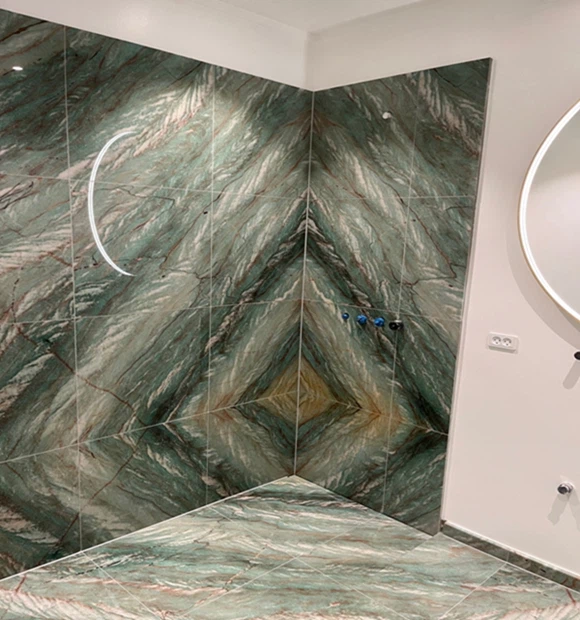 Piastrelle da bagno di quarzite gaya