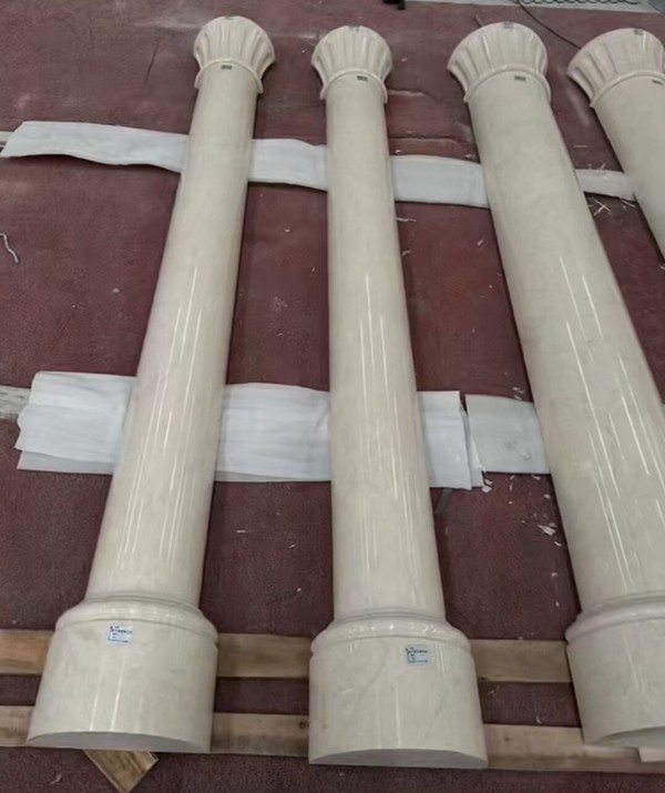 interior marble columns base