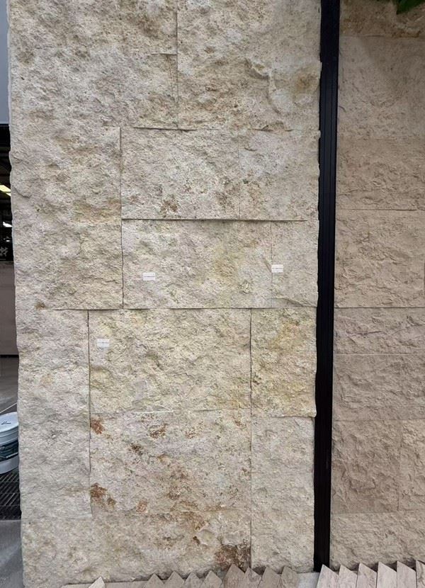 Rough Limestone Wall Slabs