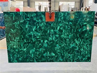 Pietra semipreziosa malachite verde