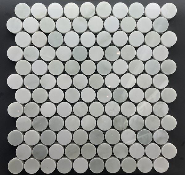 White round Mosaic Tiles