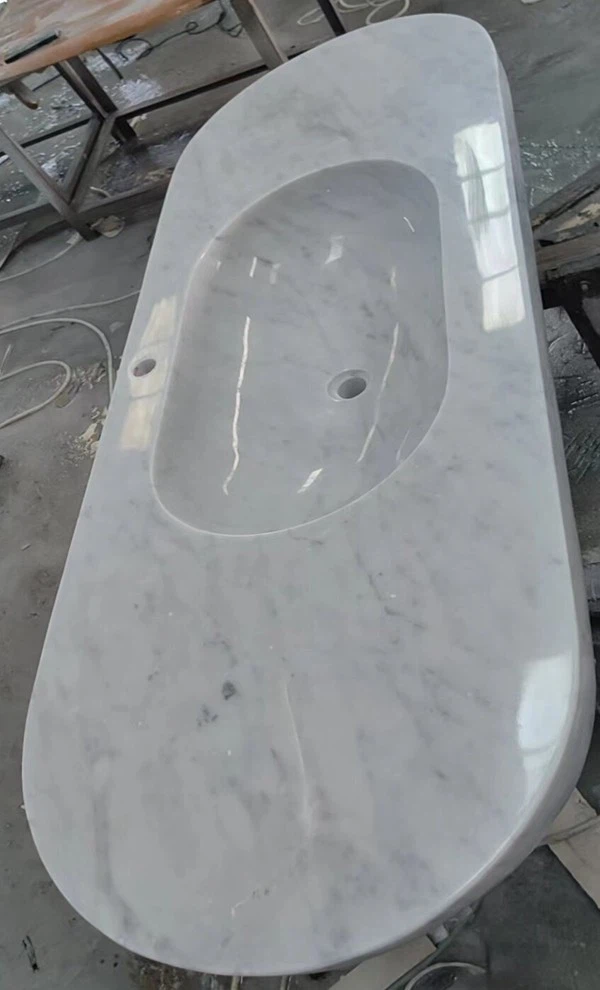 White Marble Wash Basins